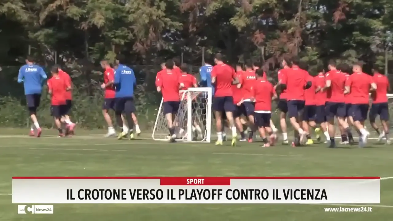 Il Crotone verso il playoff contro il Vicenza