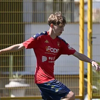 Il Genoa convoca Roberto Scaglione: il 15enne \"calabrese\" può diventare il più giovane esordiente in Serie A\n