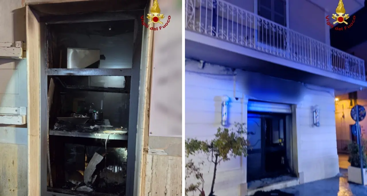Lamezia, indagini dopo gli incendi in due locali: al vaglio dei carabinieri le immagini delle telecamere