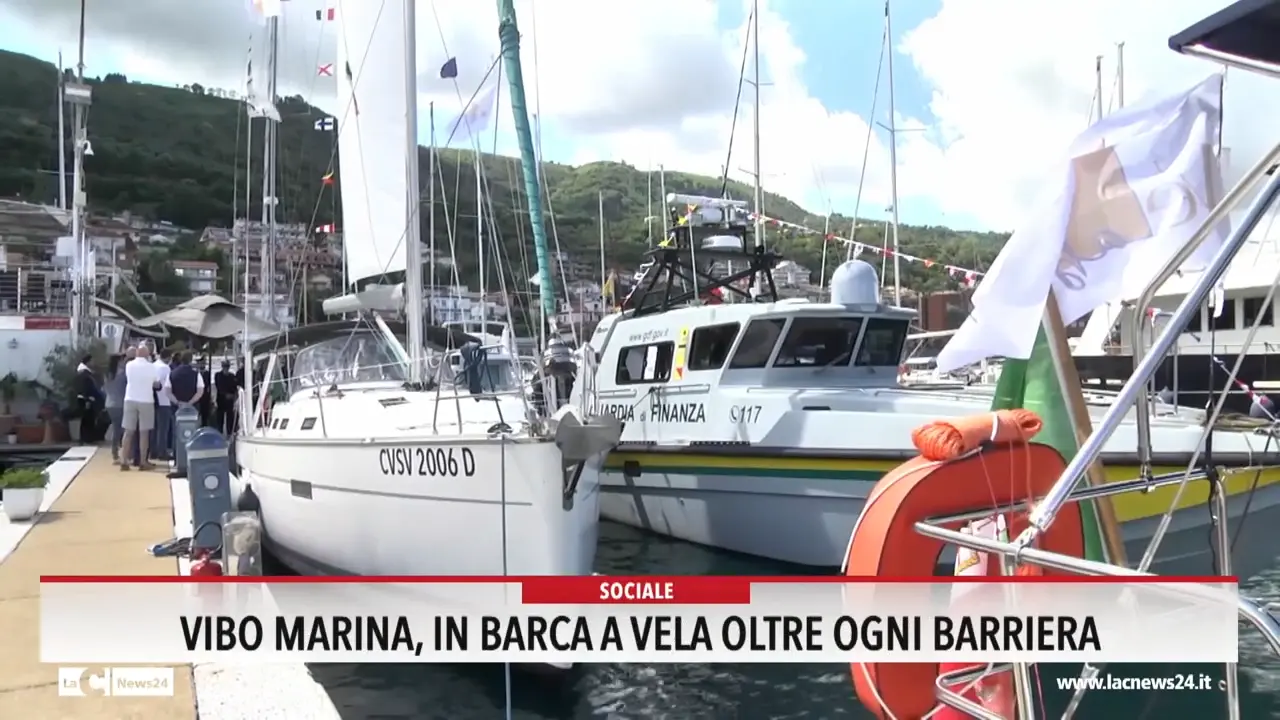 Vibo Marina, in barca a vela oltre ogni barriera