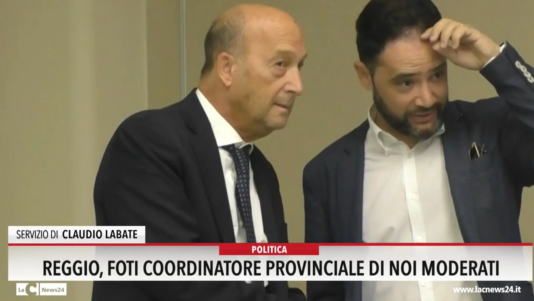 Reggio, Foti coordinatore provinciale di Noi Moderati