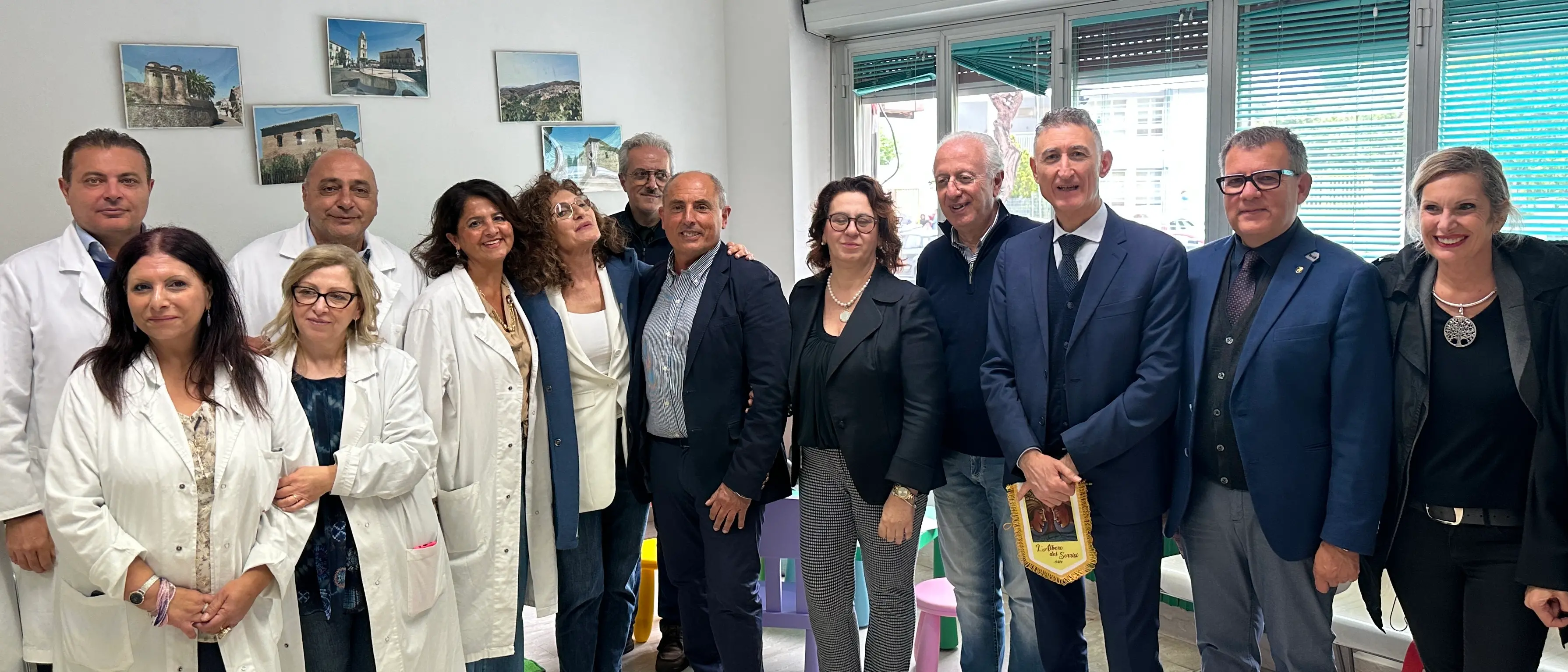 Inps di Corigliano Rossano, un’oasi di colore e calore per i bambini in visita: «Così aiutiamo loro e le famiglie»\n