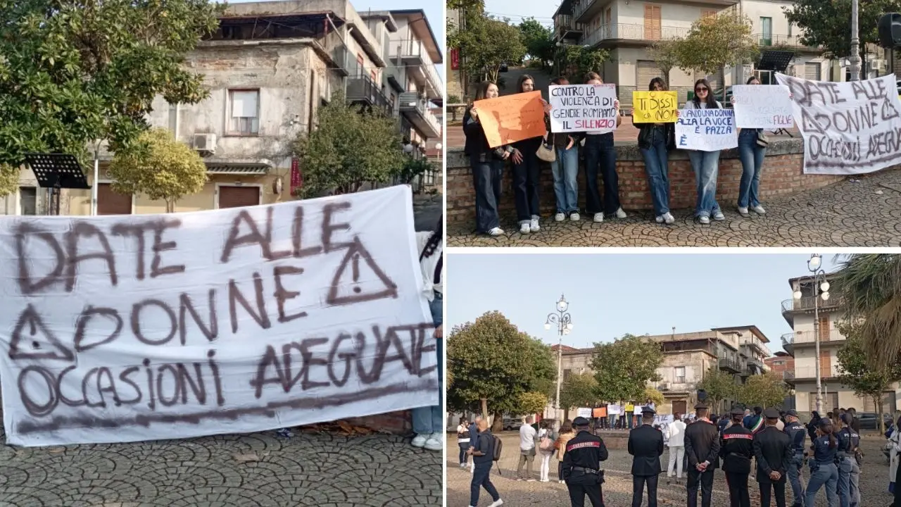 Minorenni violentate dal branco, a Seminara manifestazione per “rompere il silenzio”: «Non sono sole, non bisogna più tacere»\n