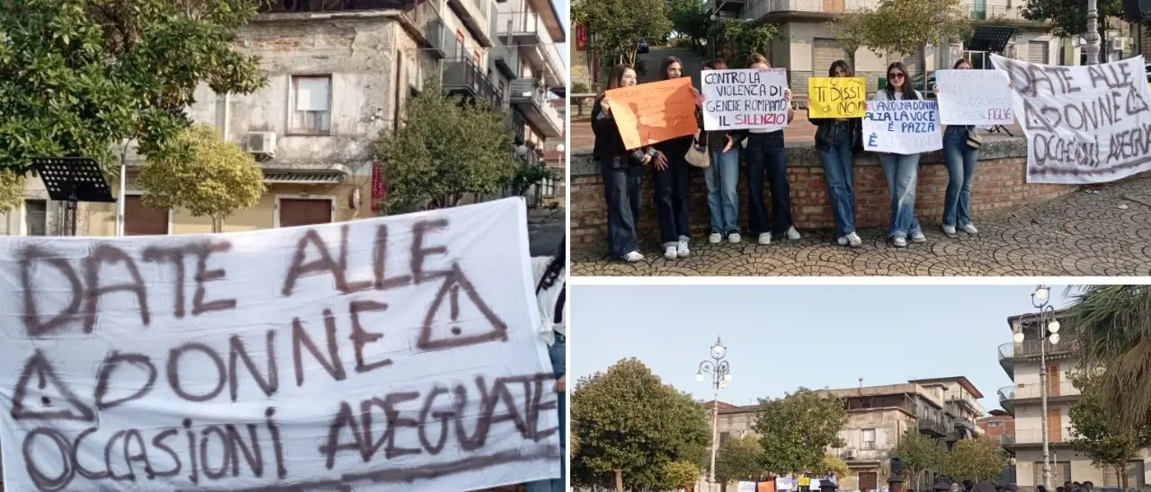 Minorenni violentate dal branco, a Seminara manifestazione per “rompere il silenzio”: «Non sono sole, non bisogna più tacere»\n