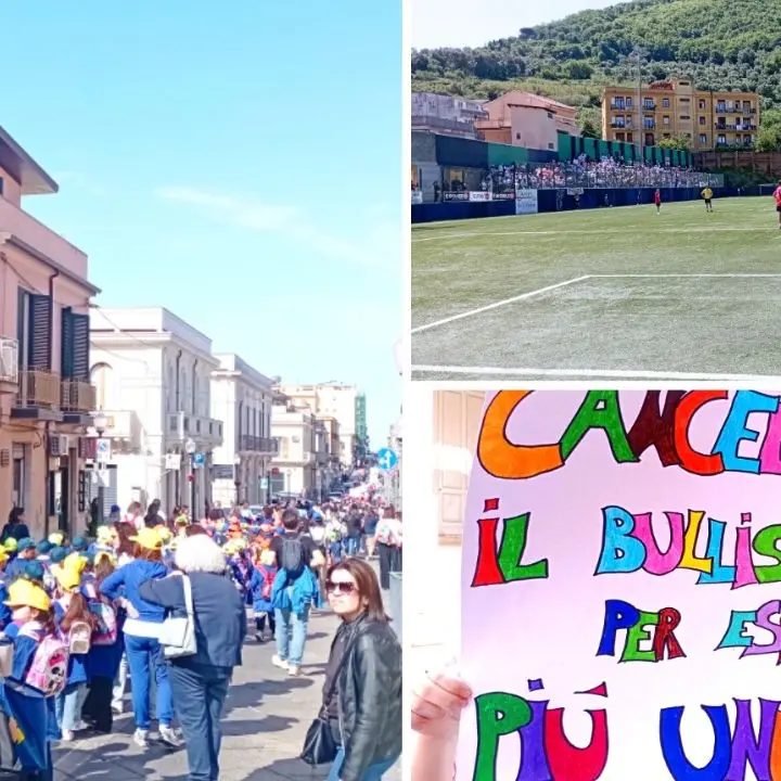 Diamo uno schiaffo al bullismo, a Palmi una partita di calcio tra studenti e forze dell'ordine