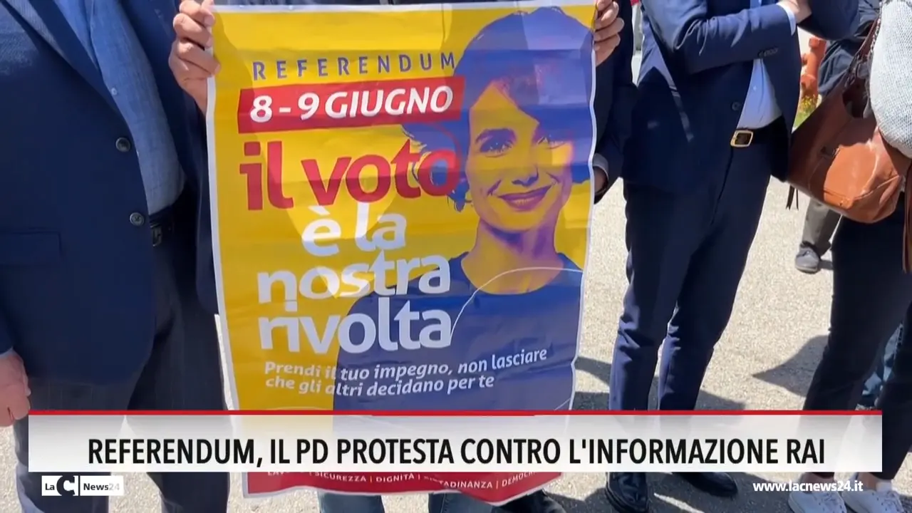Referendum, il Pd protesta contro l'informazione Rai