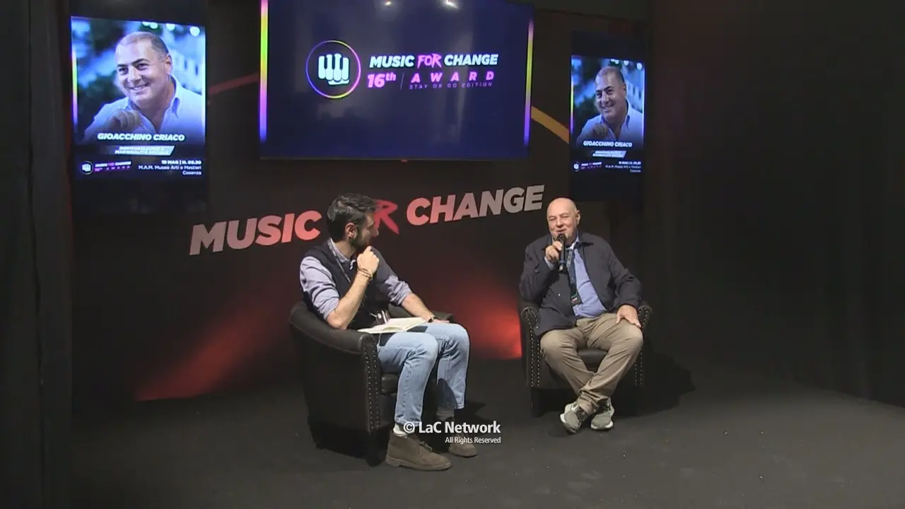 Cosenza, Gioacchino Criaco tiene a battesimo la 16esima edizione di Music for Change