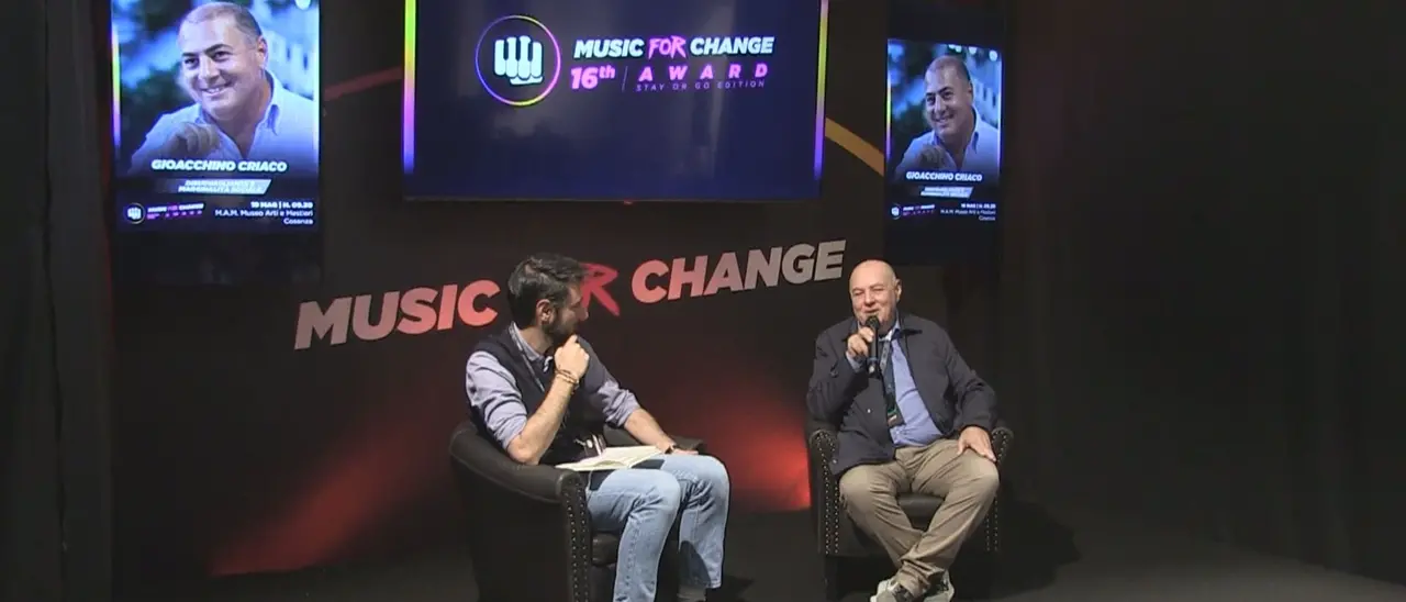Cosenza, Gioacchino Criaco tiene a battesimo la 16esima edizione di Music for Change