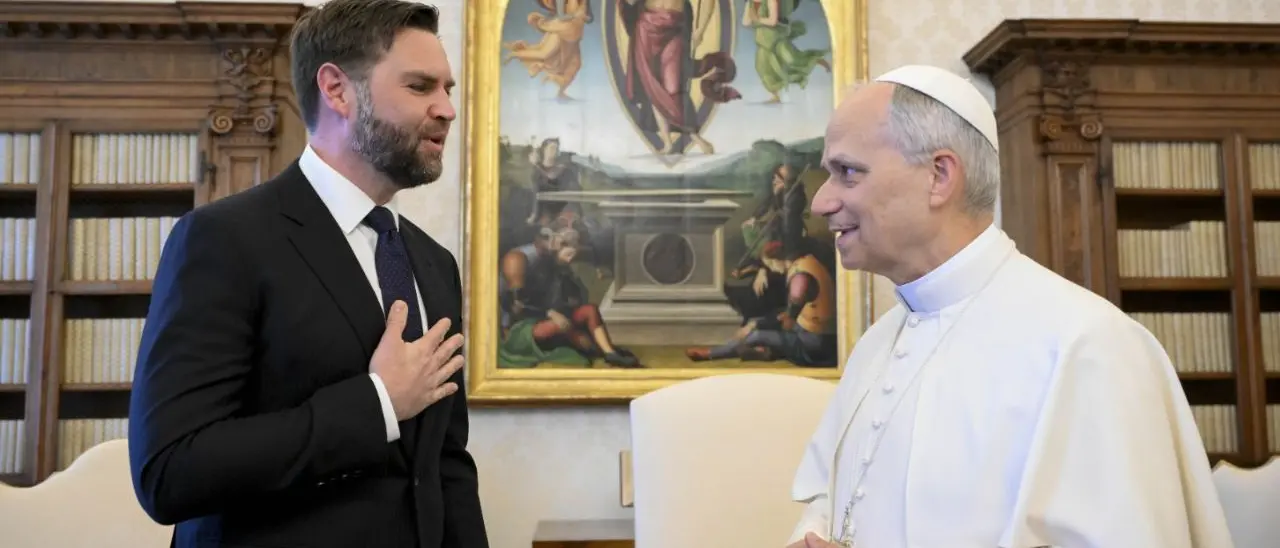 Leone XIV incontra Vance in Vaticano. Trump lo invita alla Casa Bianca\n
