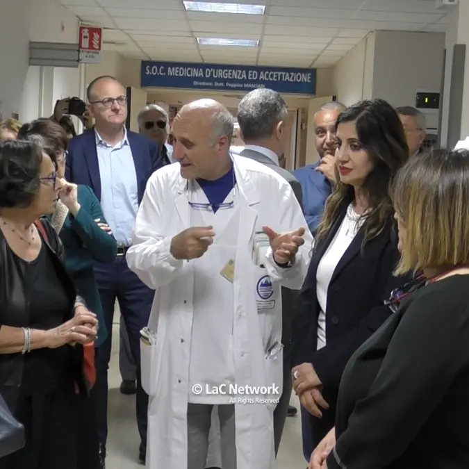 Sereni (Pd) in visita negli ospedali di Catanzaro: «Dentro l’emergenza nazionale c’è quella calabrese.\u00A0Basta proclami, servono\u00A0fatti»