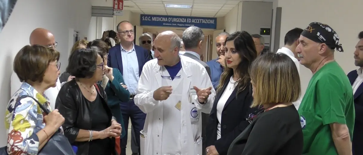 Sereni (Pd) in visita negli ospedali di Catanzaro: «Dentro l’emergenza nazionale c’è quella calabrese.\u00A0Basta proclami, servono\u00A0fatti»