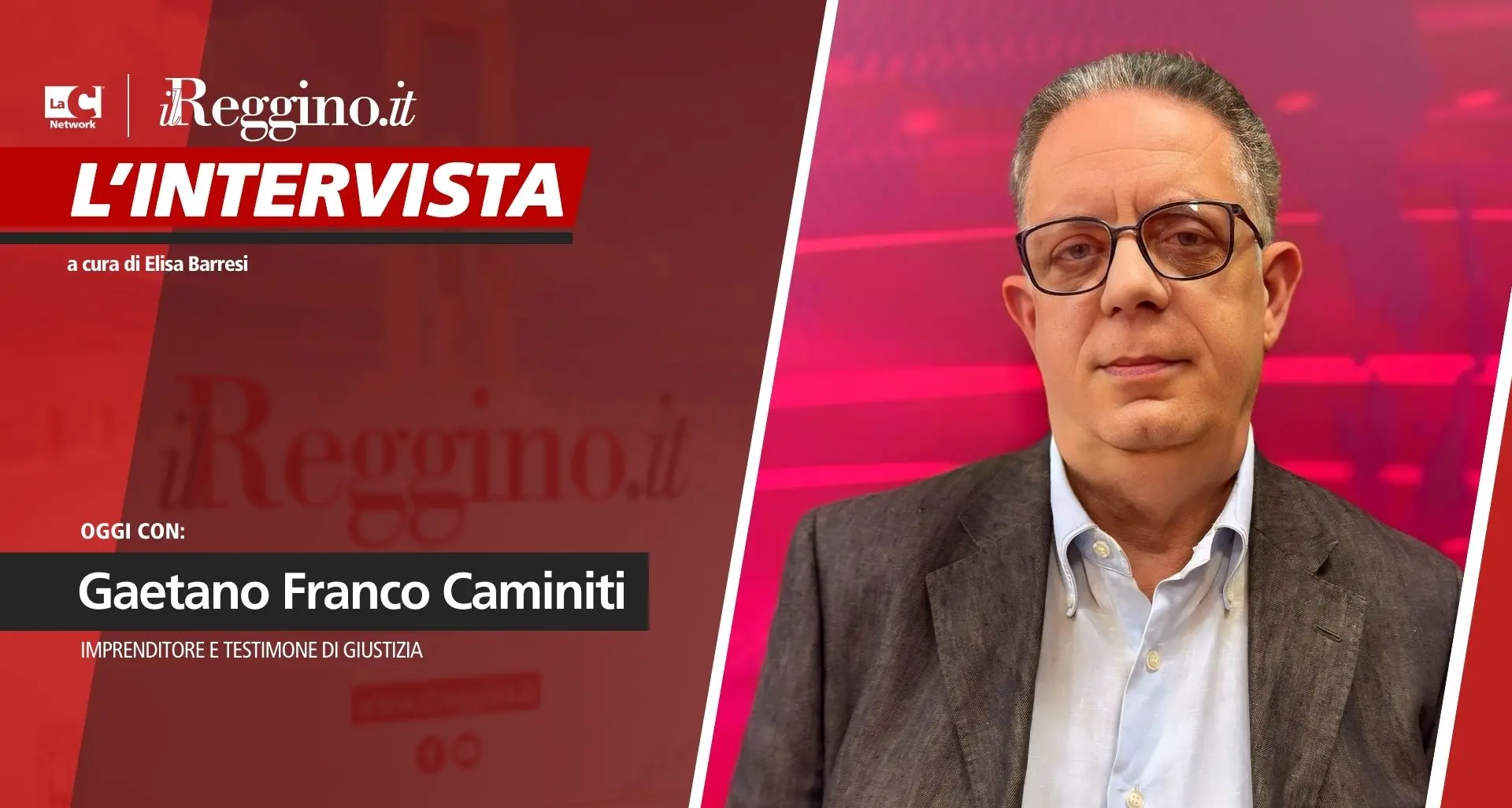 Da 30 anni in lotta con la 'ndrangheta, il testimone di giustizia\u00A0Caminiti: «Loro non dimenticano e per lo Stato sono invisibile»