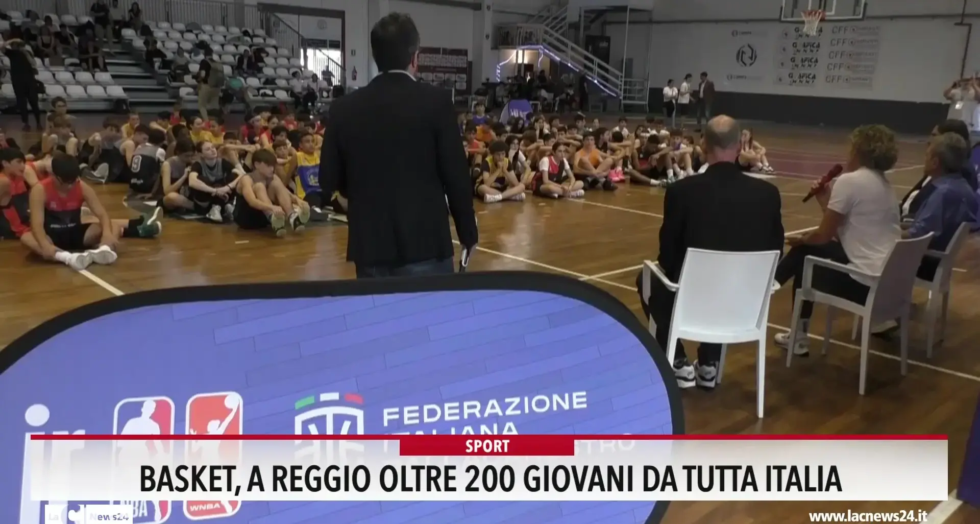 Basket, a Reggio oltre 200 giovani da tutta Italia