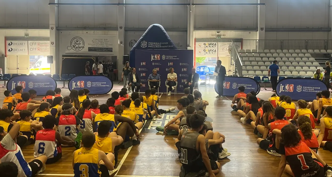Basket, è iniziata a\u00A0Reggio la Junior\u00A0Nba Fip Schools League: 200 giovani atleti da tutta Italia per la 7° edizione