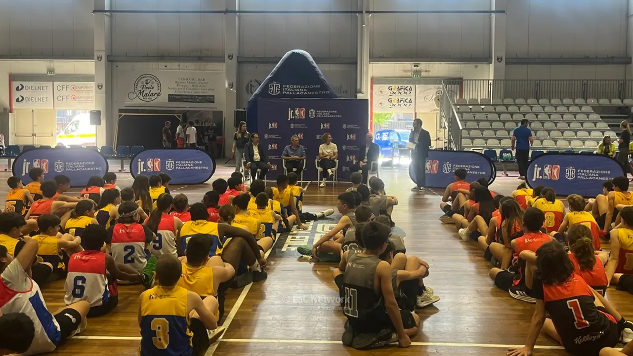 Basket, è iniziata a\u00A0Reggio la Junior\u00A0Nba Fip Schools League: 200 giovani atleti da tutta Italia per la 7° edizione