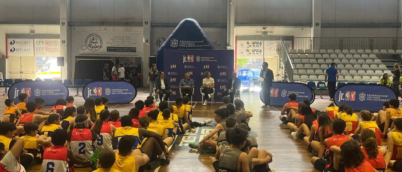 Basket, è iniziata a\u00A0Reggio la Junior\u00A0Nba Fip Schools League: 200 giovani atleti da tutta Italia per la 7° edizione