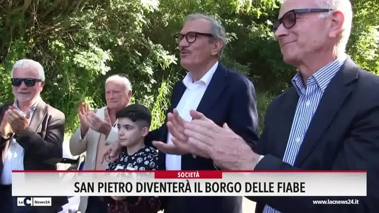 San Pietro diventerà il borgo delle fiabe