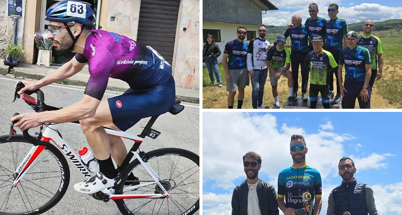 Ciclismo, Angelo Gencarelli vince la\u00A0Parenti-Bocca di Piazza:\u00A0sport e paesaggio nella cronoscalata silana\n