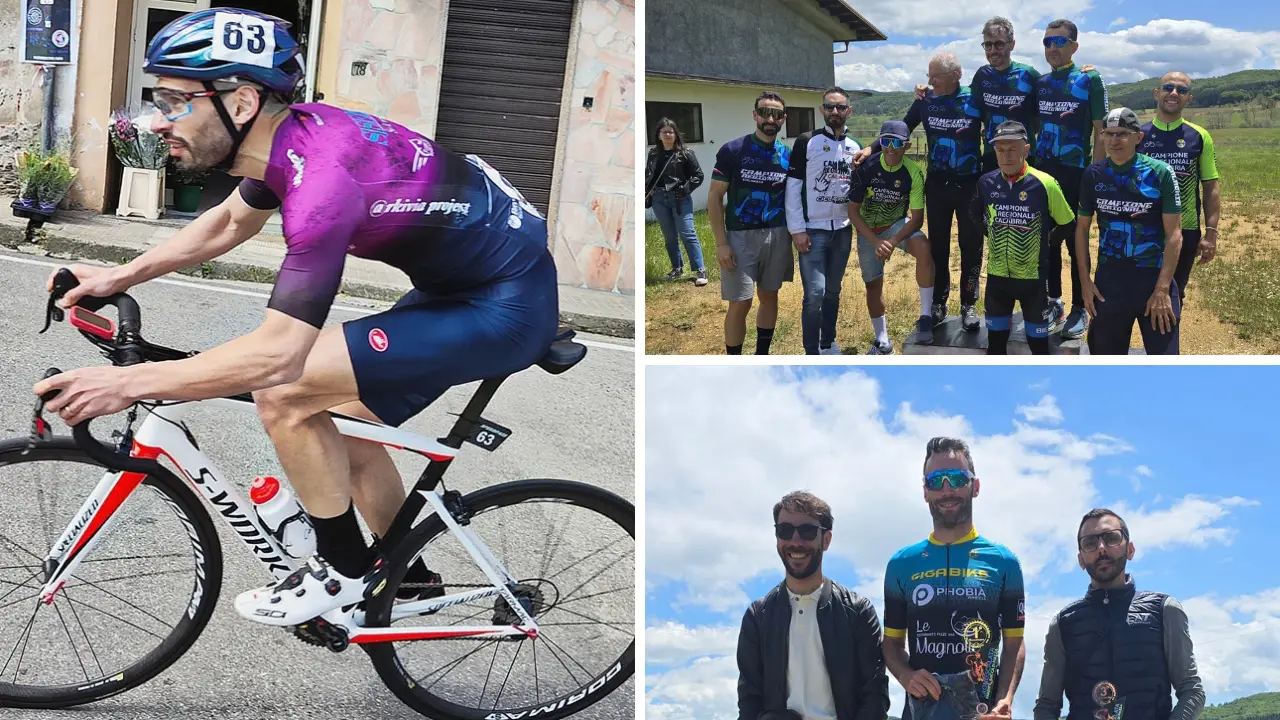 Ciclismo, Angelo Gencarelli vince la\u00A0Parenti-Bocca di Piazza:\u00A0sport e paesaggio nella cronoscalata silana\n