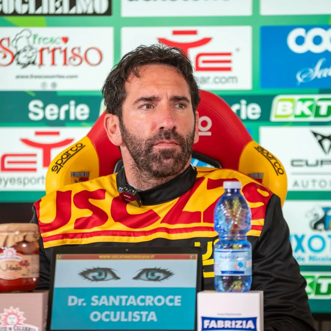 Catanzaro-Spezia, Caserta: «C'è un sogno da portare avanti, dobbiamo osare tutti insieme»\n