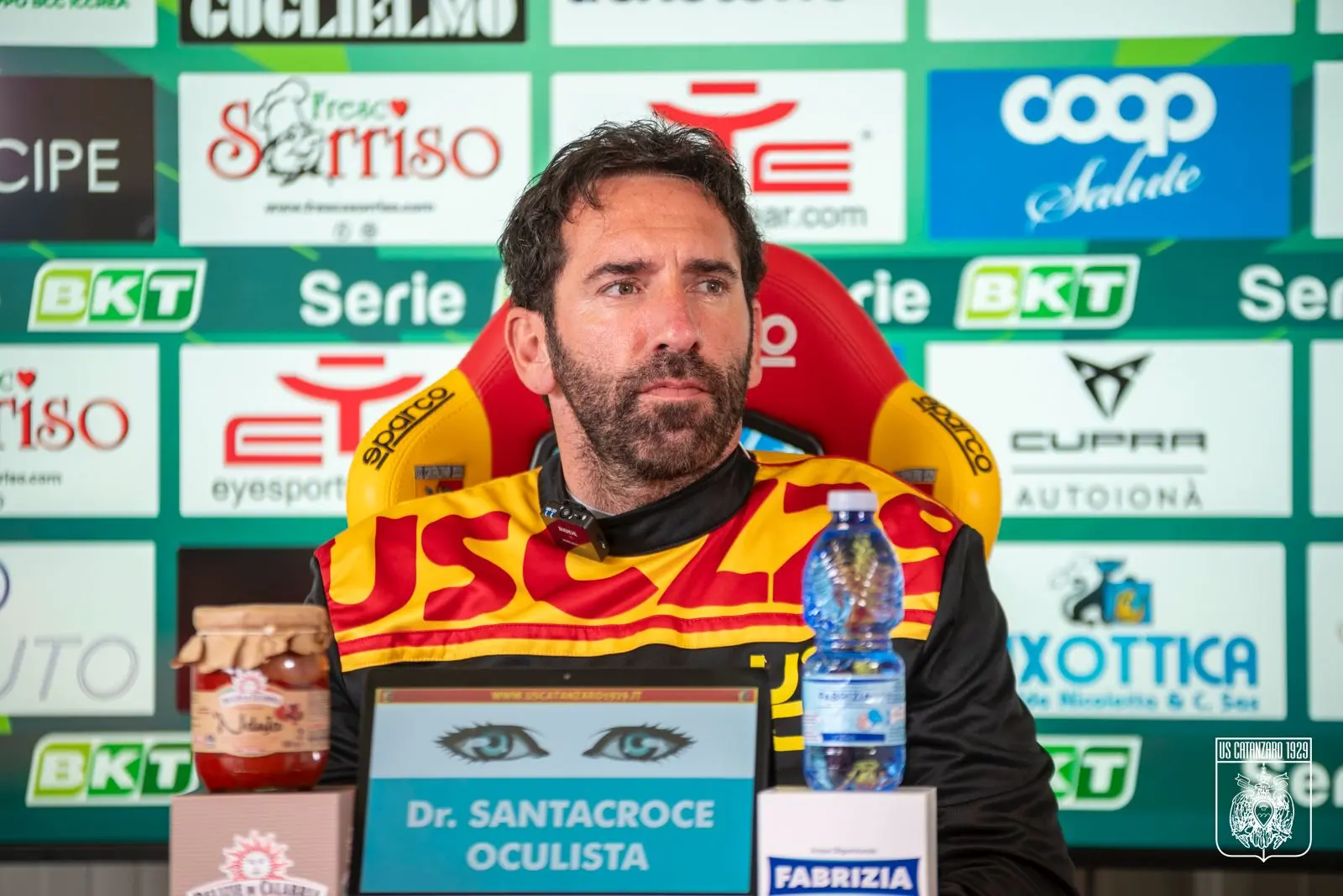 Catanzaro-Spezia, Caserta: «C'è un sogno da portare avanti, dobbiamo osare tutti insieme»\n