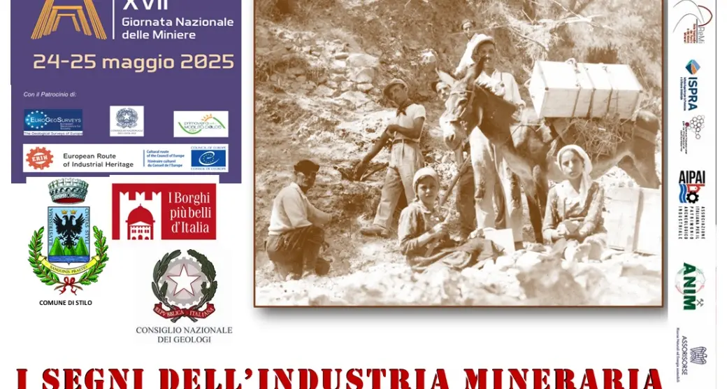 Stilo celebra la Giornata nazionale delle miniere con il convegno dedicato alle antiche industrie siderurgiche\n