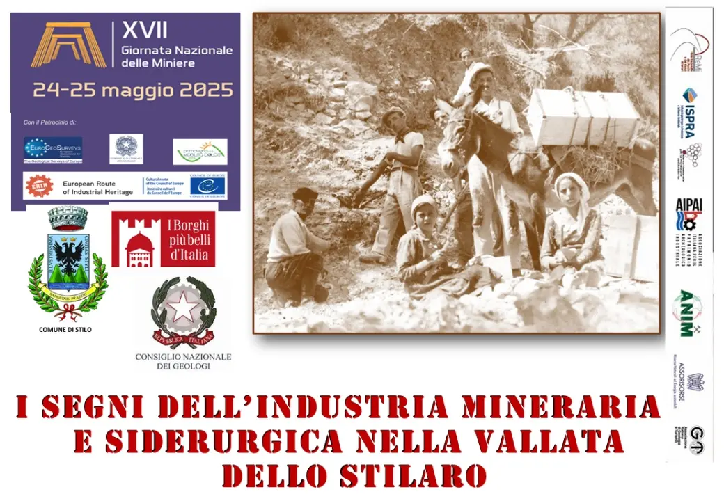 Stilo celebra la Giornata nazionale delle miniere con il consegno dedicato alle antiche industrie siderurgiche\n