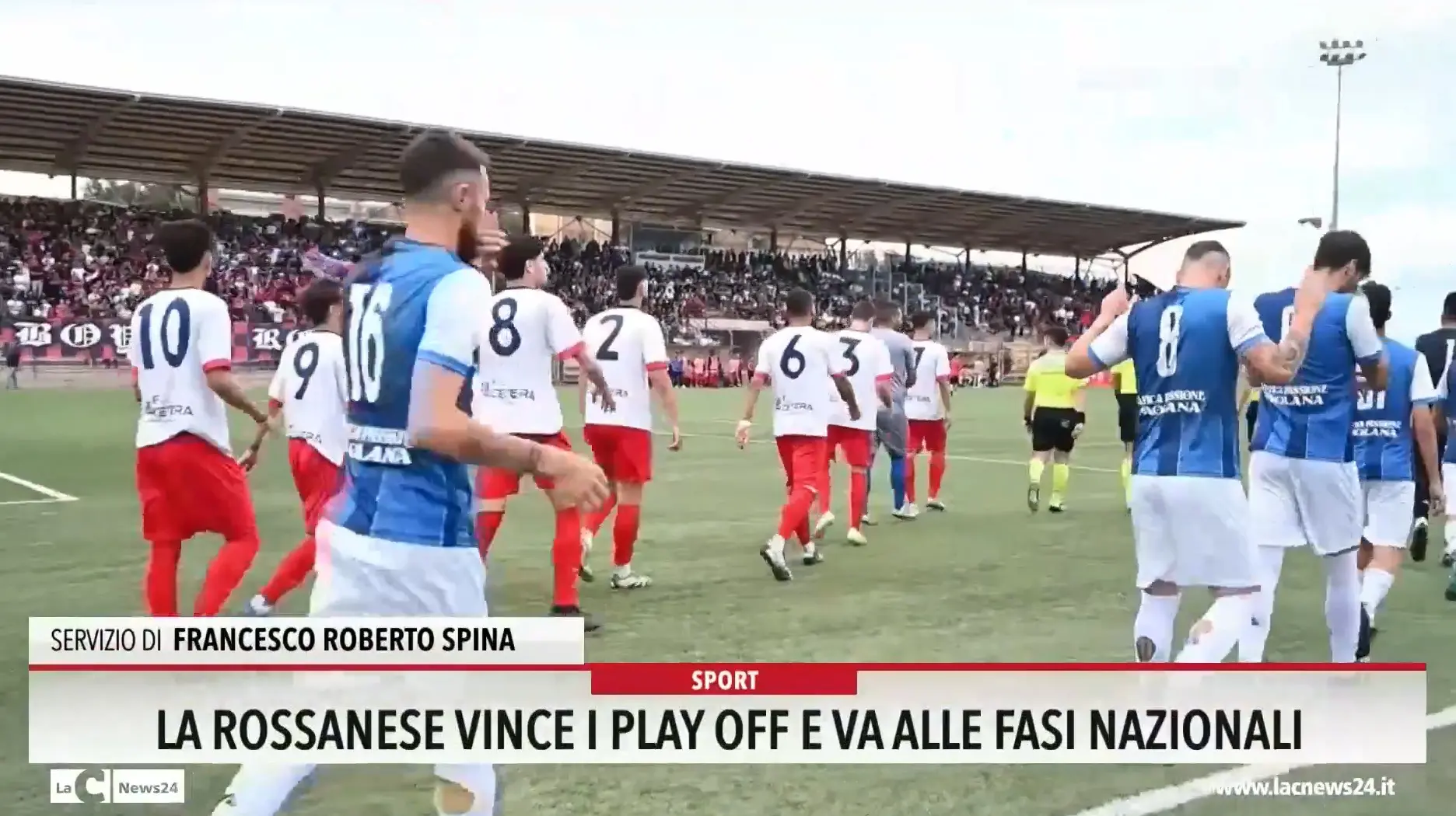 La Rossanese vince i play off e va alle fasi nazionali