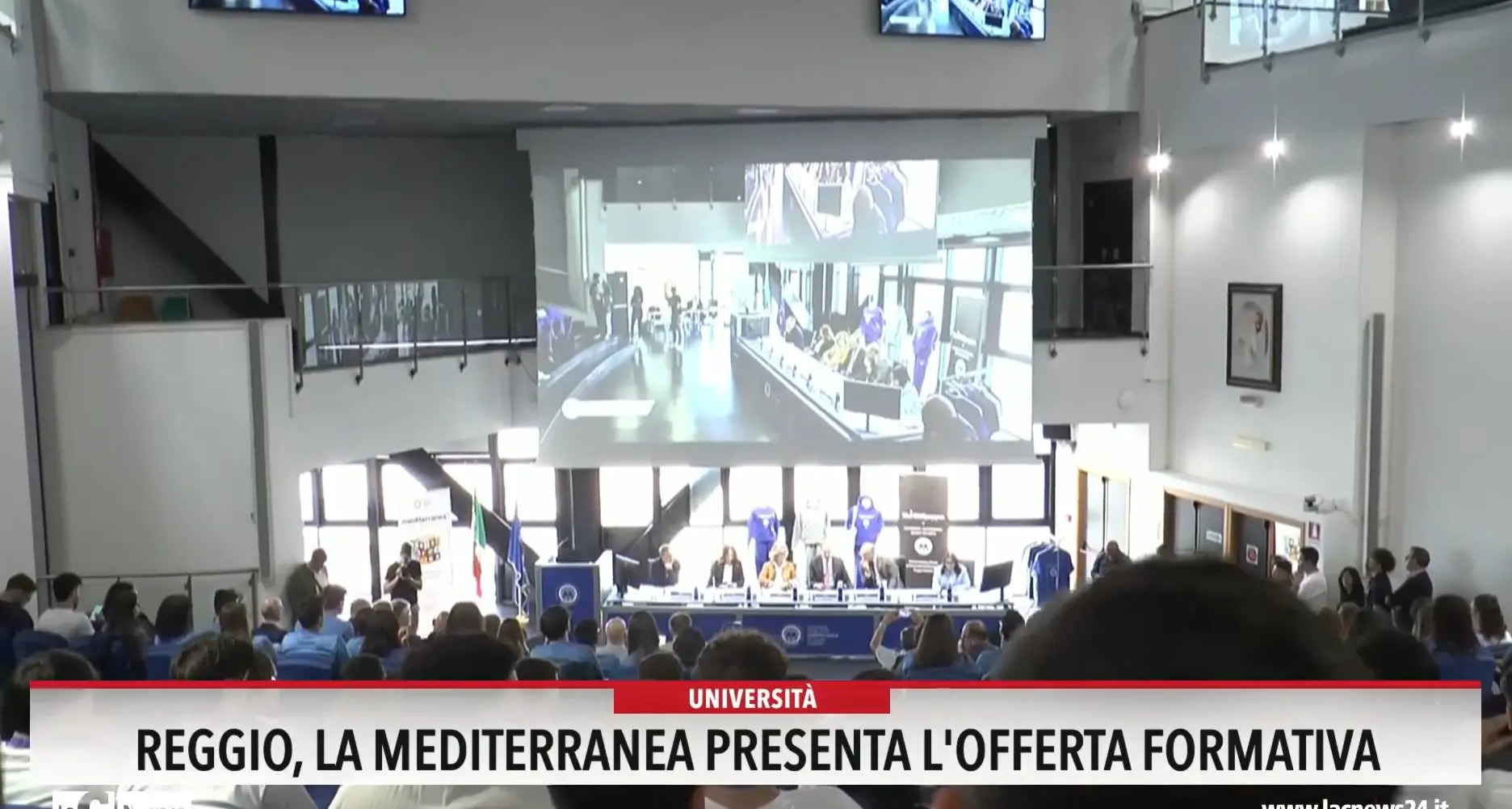 Reggio, la Mediterranea presenta l'offerta formativa