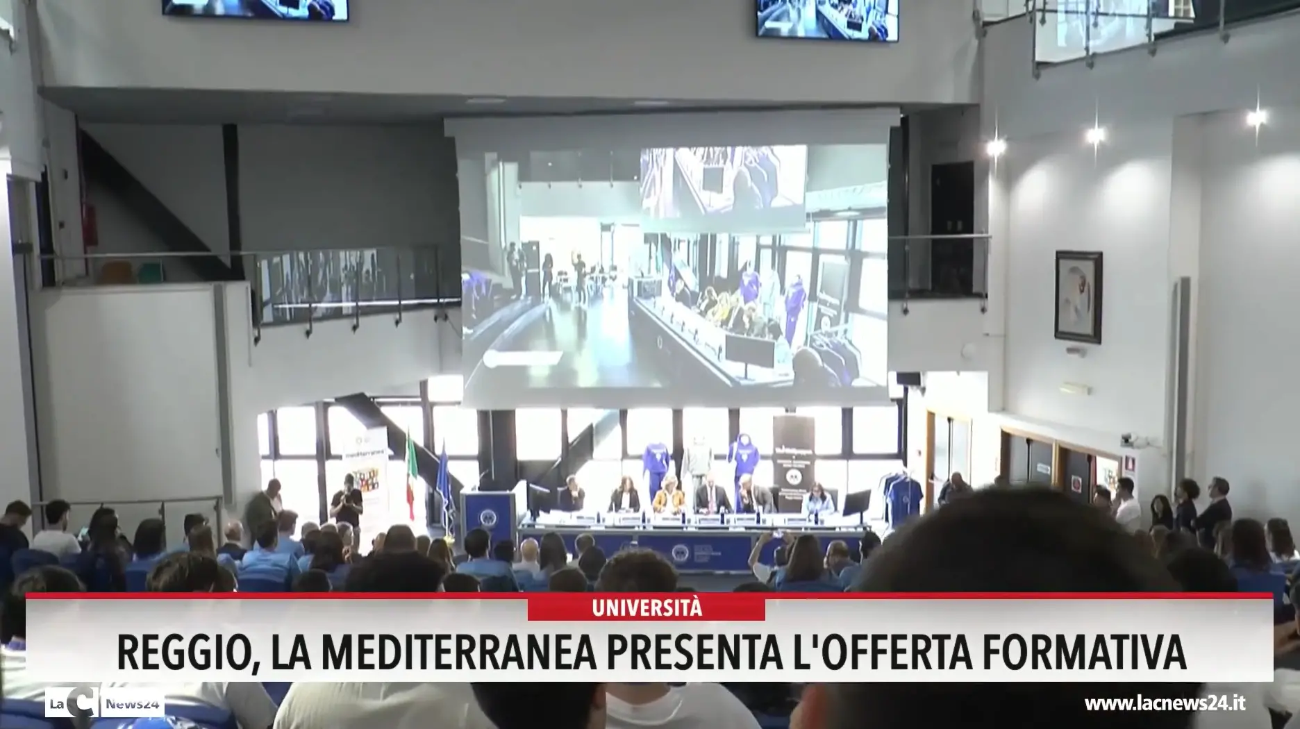 Reggio, la Mediterranea presenta l'offerta formativa