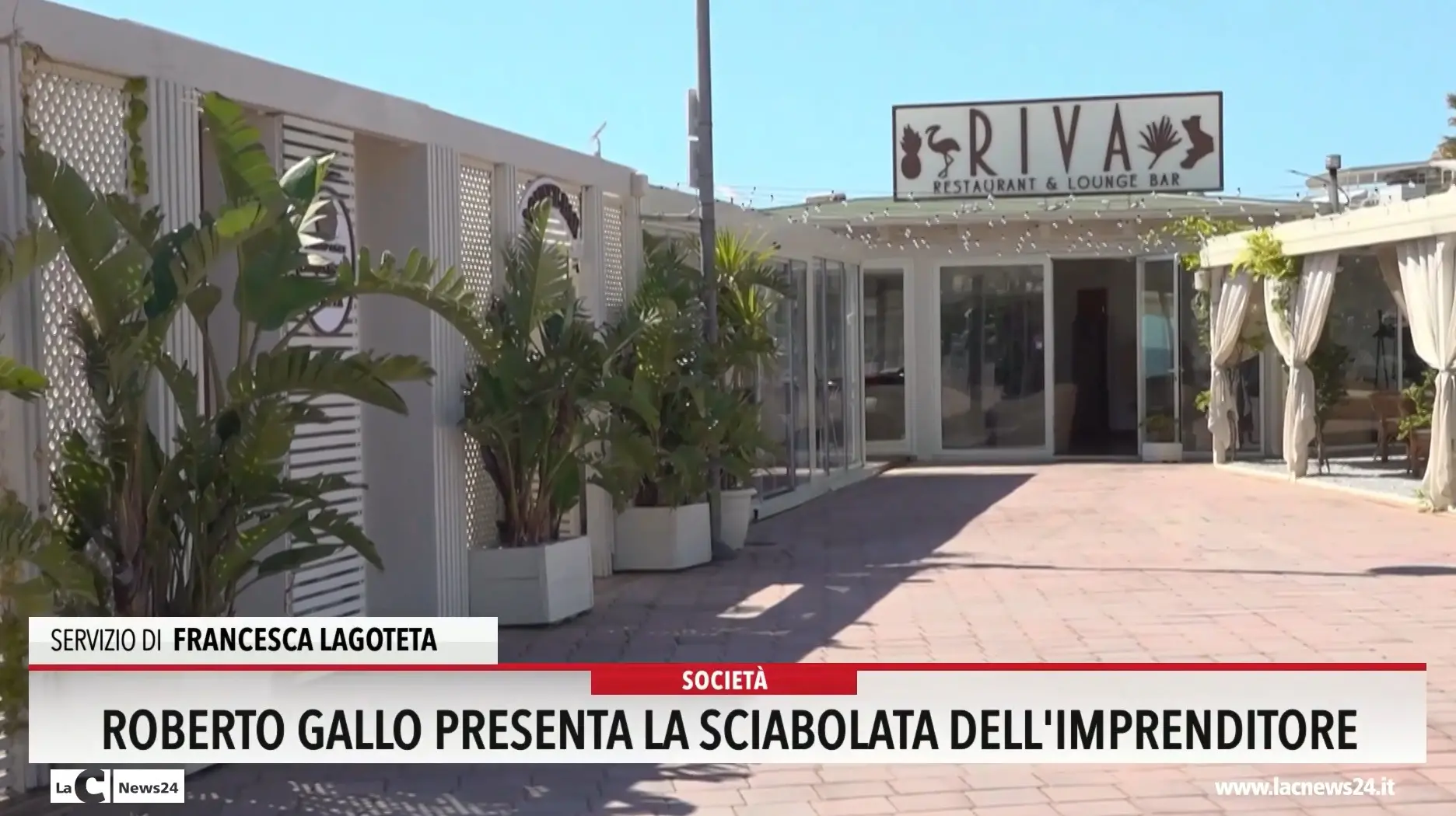 Roberto Gallo presenta La sciabolata dell'imprenditore