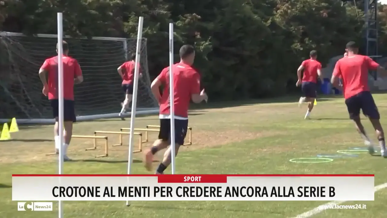 Crotone, al \"Menti\" per credere ancora alla serie B