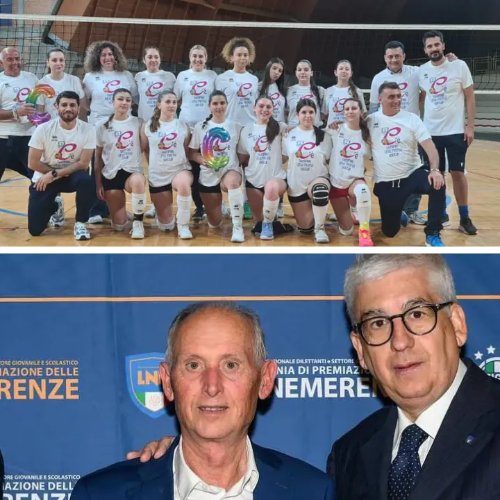 Doppio Successo per la Polisportiva Punta Alice: promossa in Serie C di Volley e premiata\u00A0dalla Figc\n