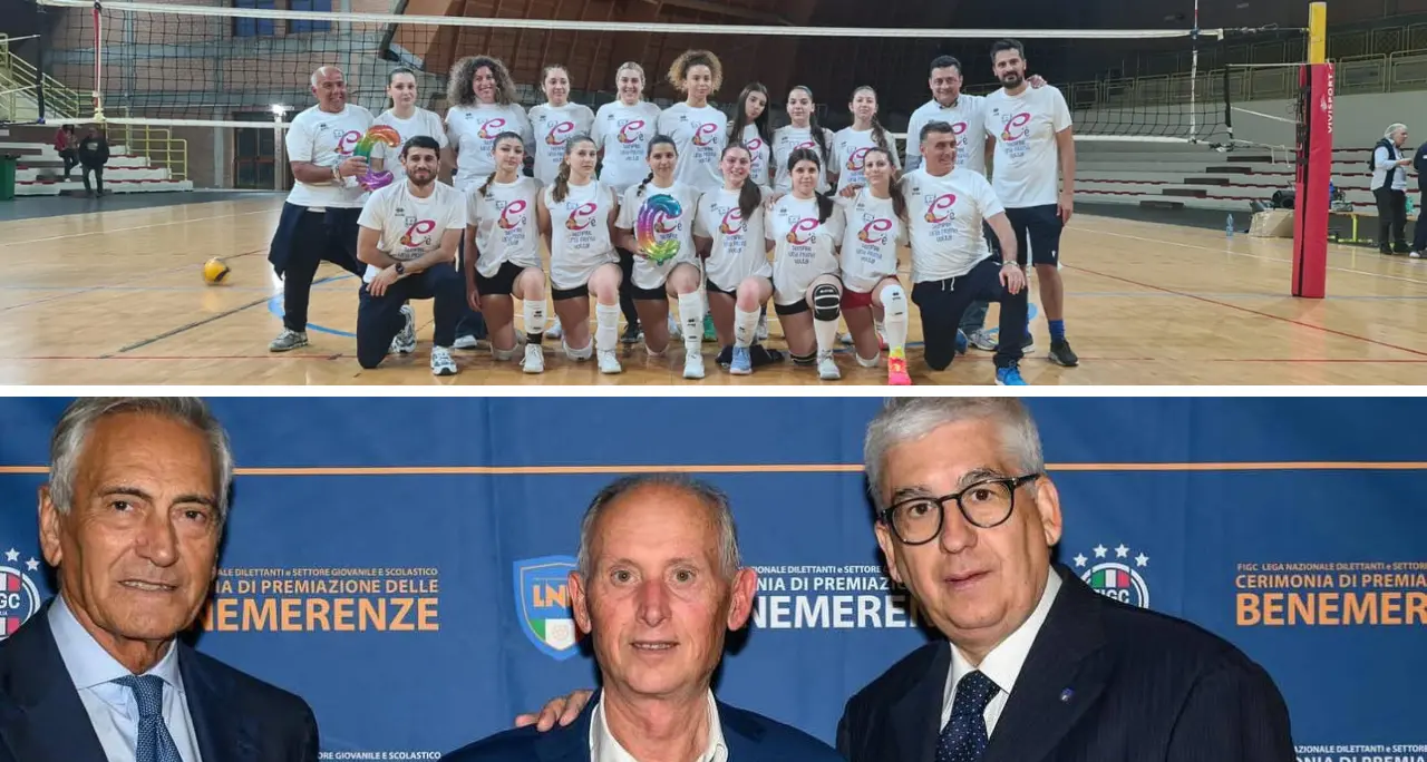 Doppio Successo per la Polisportiva Punta Alice: promossa in Serie C di Volley e premiata\u00A0dalla Figc\n