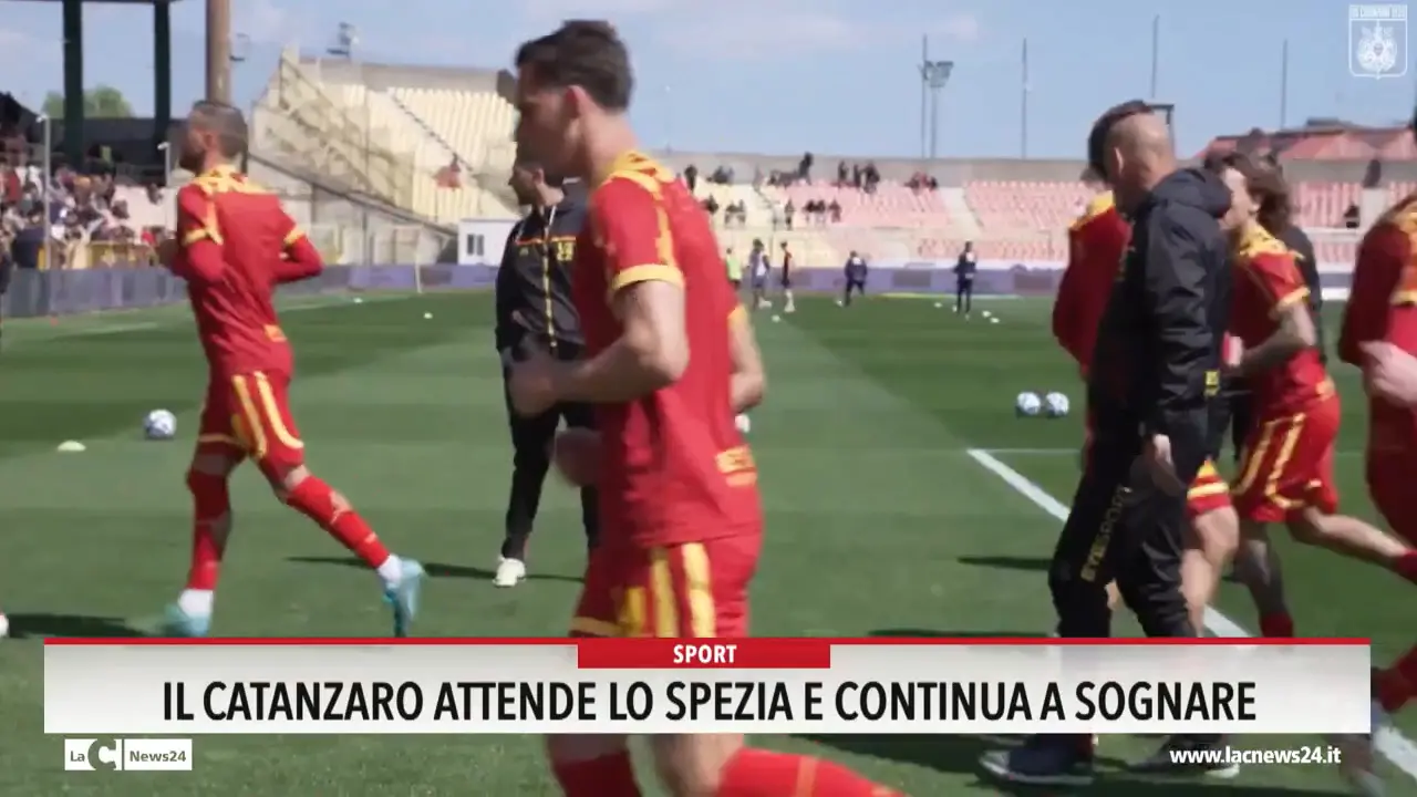 Il Catanzaro attende lo Spezia e continua a sognare