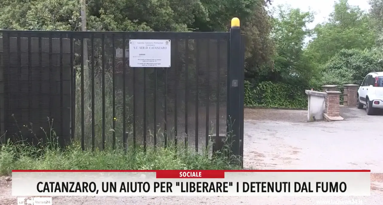 Catanzaro, un aiuto per \"liberare\" i detenuti dal fumo