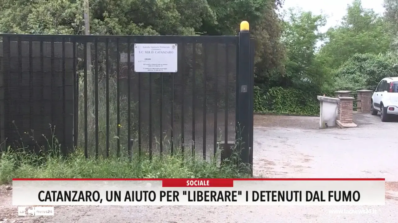 Catanzaro, un aiuto per \"liberare\" i detenuti dal fumo