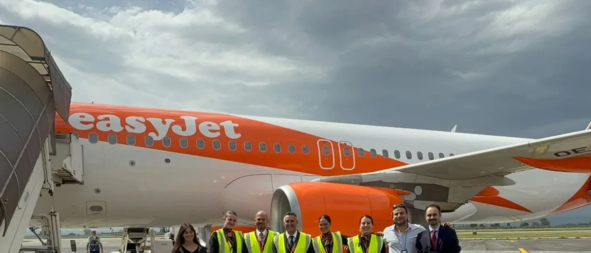 Mobilità, easyJet inaugura il nuovo\u00A0collegamento Lamezia Terme-Parigi Orly