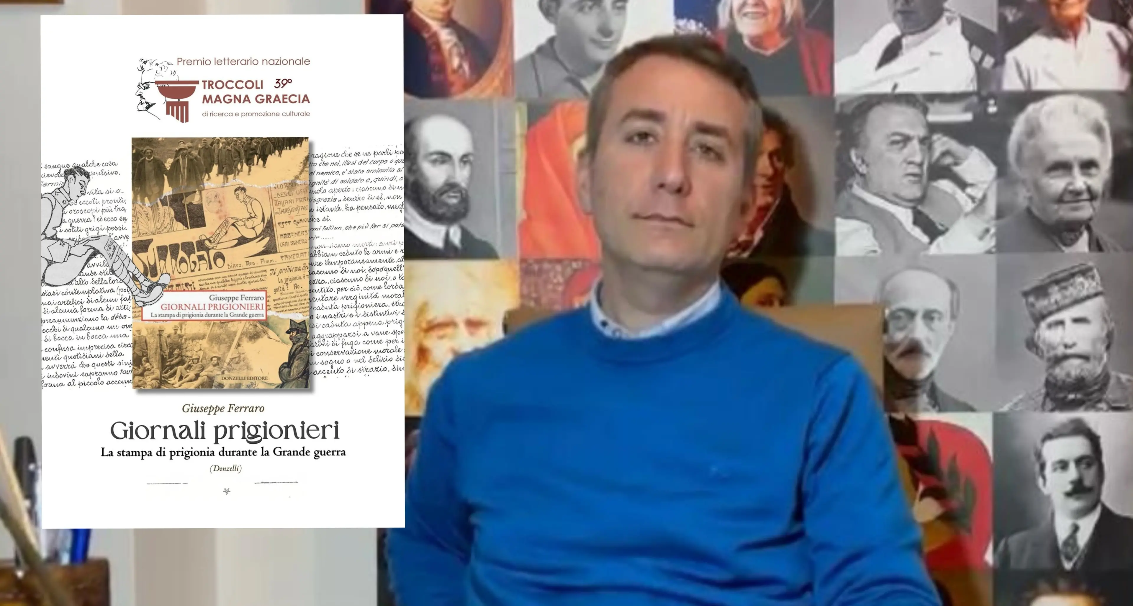 I “Giornali prigionieri” nel libro del docente calabrese Giuseppe Ferraro i racconti dei combattenti reclusi durante la Grande guerra\n