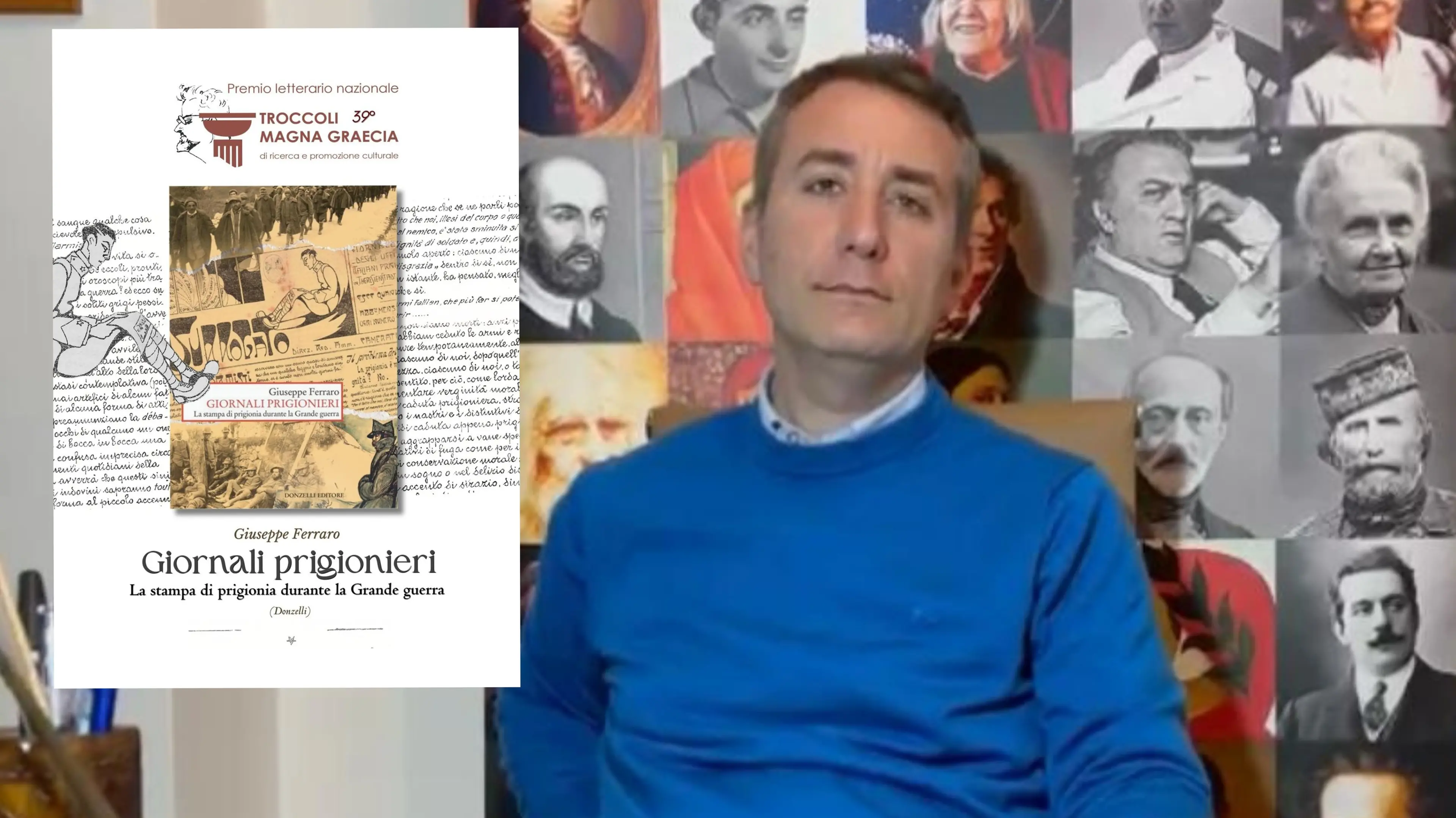 I “Giornali prigionieri” nel libro del docente calabrese Giuseppe Ferraro i racconti dei combattenti reclusi durante la Grande guerra\n