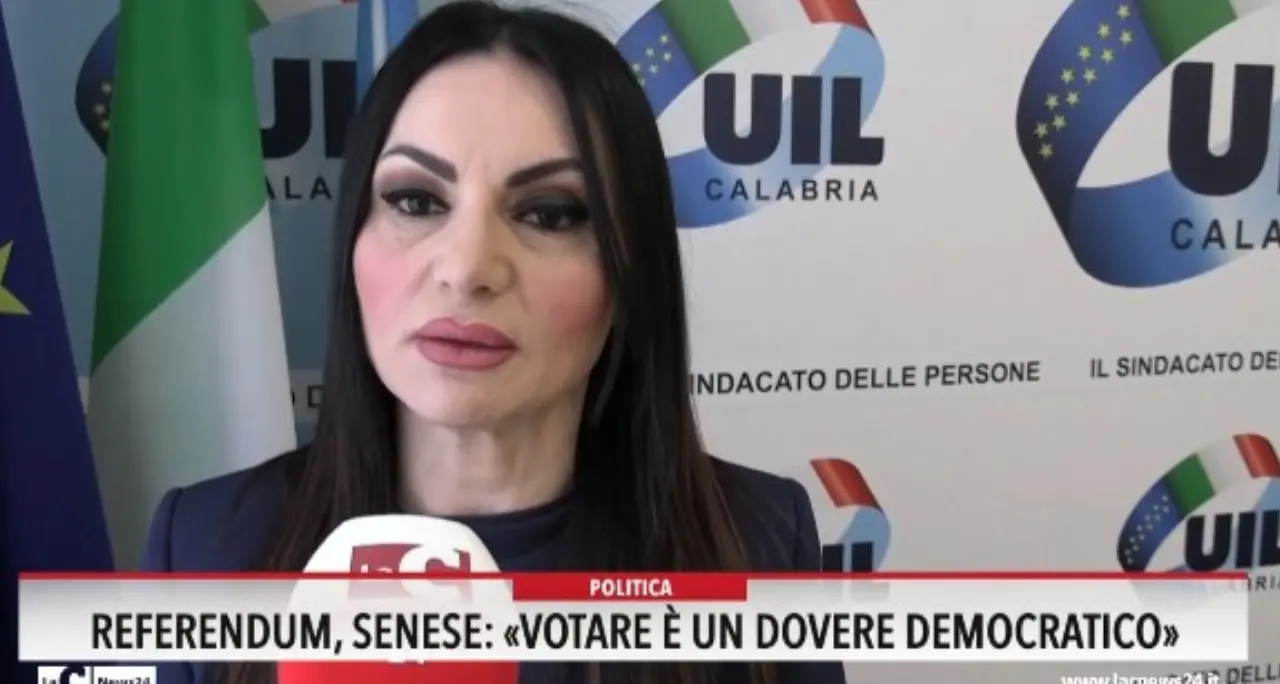 Referendum, Senese: «Votare è un dovere democratico»