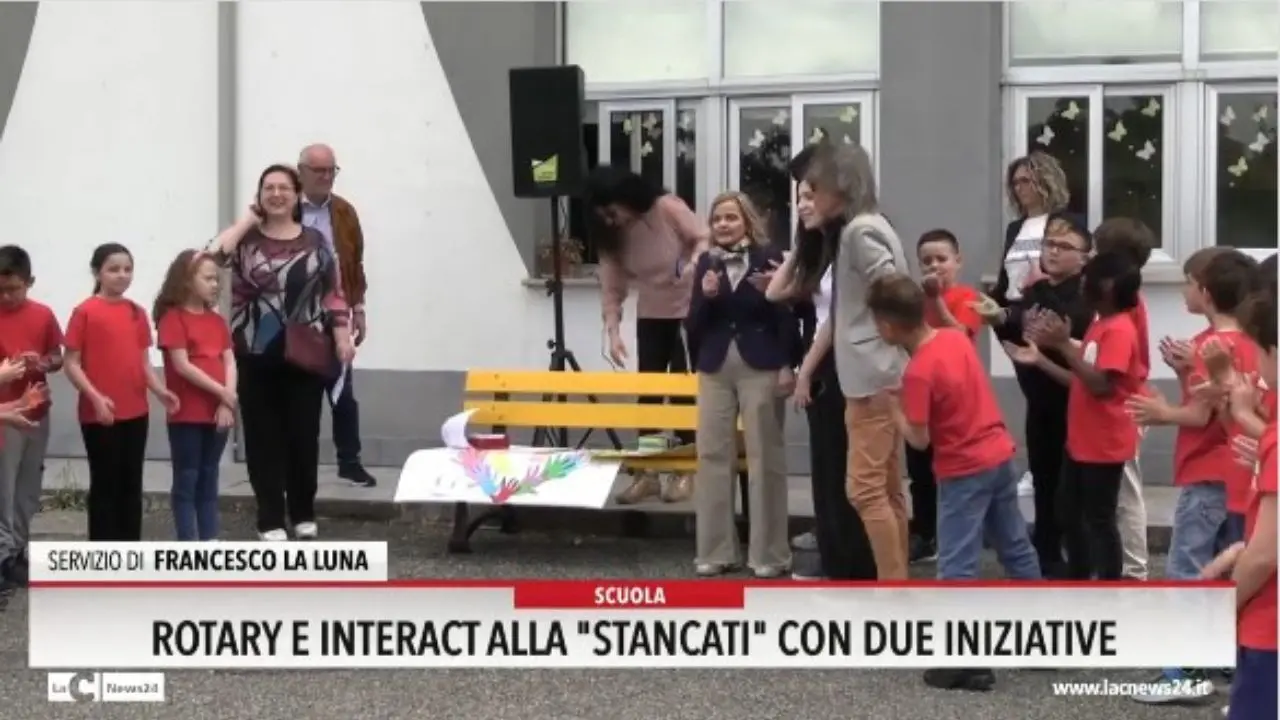 Rotary e Interact alla \"Stancati\" con due iniziative