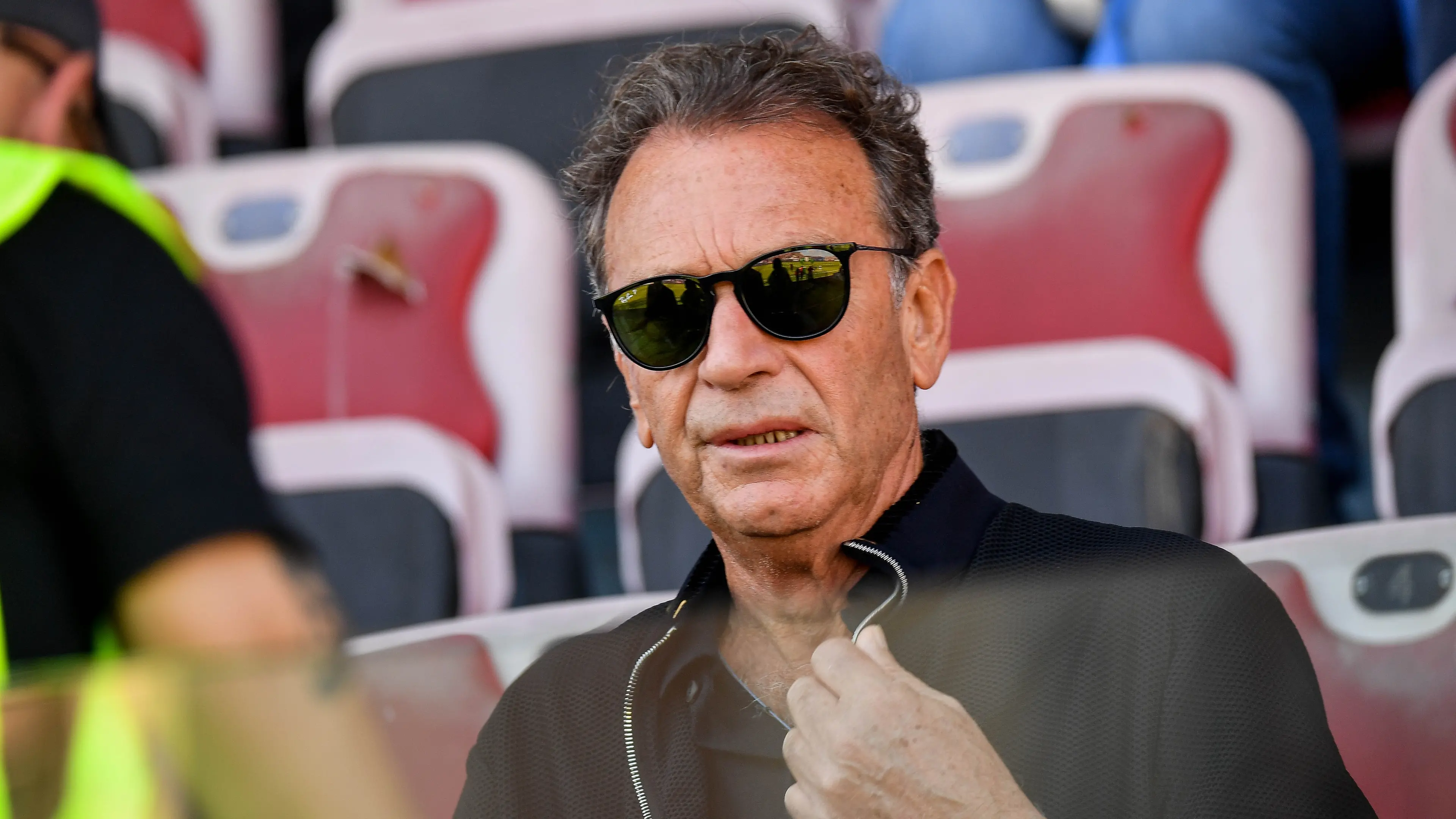 Massimo Cellino President of Brescia Calcio during Cagliari Calcio vs Brescia Calcio, Italian soccer Serie B match in Cagliari, Italy, October 15 2022 , IPA Sport