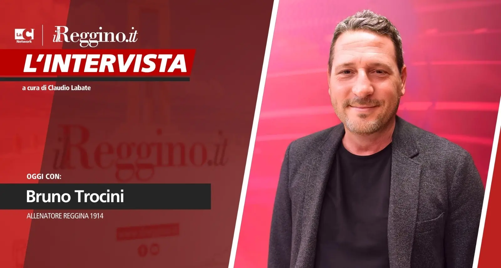 Bruno Trocini l’allenatore passionale che ha rilanciato la Reggina: «Grato alla città, noi siamo pronti per i professionisti…»\n