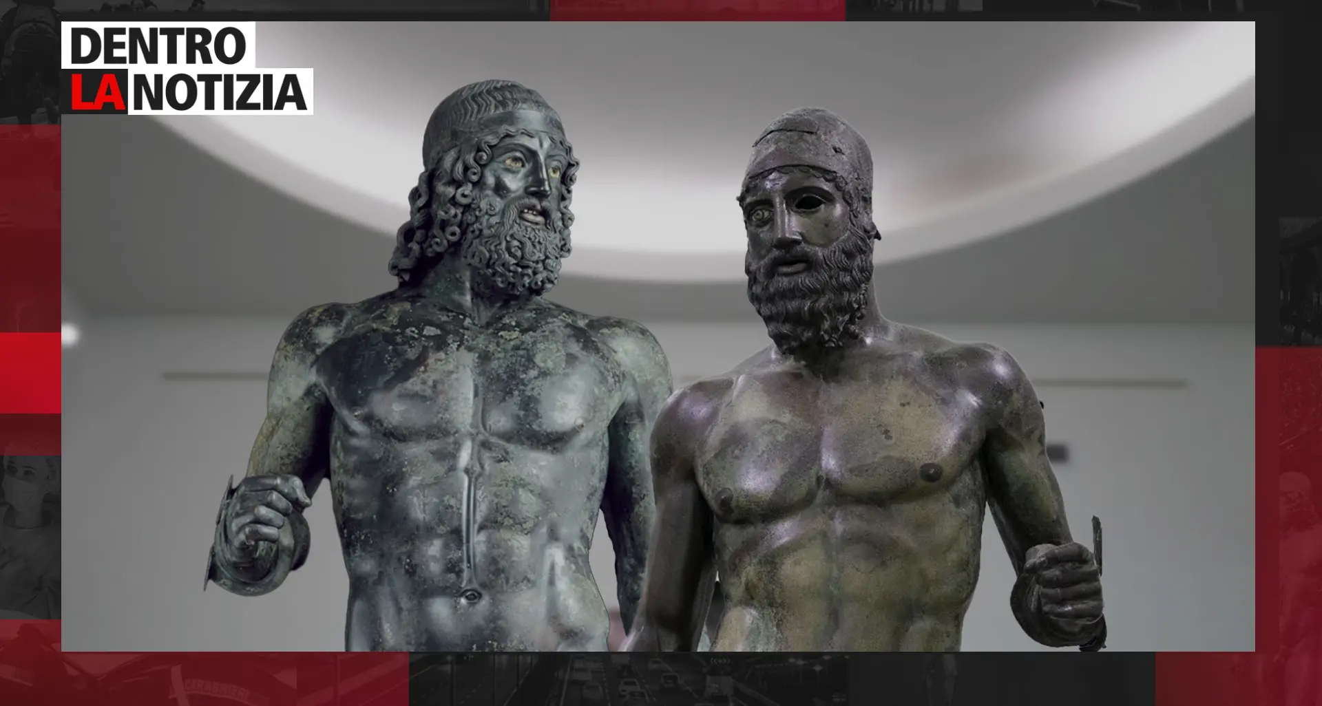 Bronzi di Riace siciliani? Ne parliamo oggi nella nuova puntata di Dentro la notizia\n