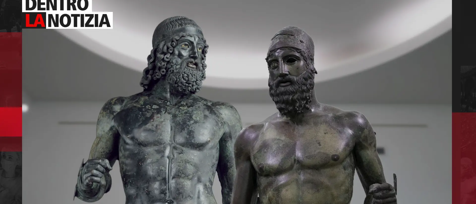 Bronzi di Riace siciliani? Ne parliamo oggi nella nuova puntata di Dentro la notizia\n