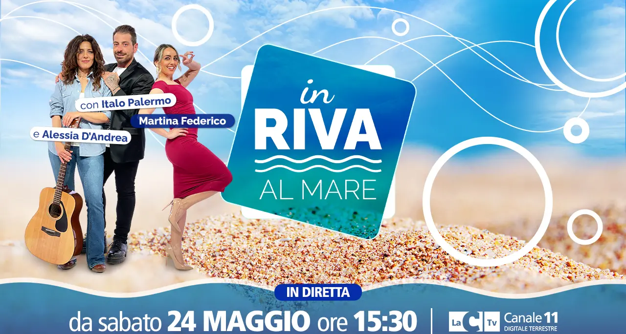 In Riva al Mare, parte il format di LaC Tv tra musica, intrattenimento e giochi\n