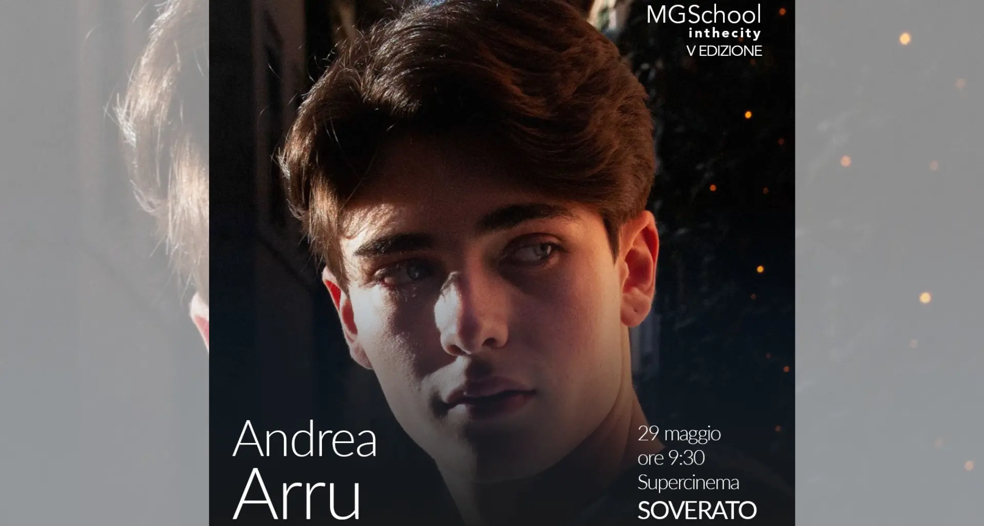 Dal set de “Il ragazzo dai pantaloni rosa” Andrea Arru a Soverato per raccontarsi agli studenti