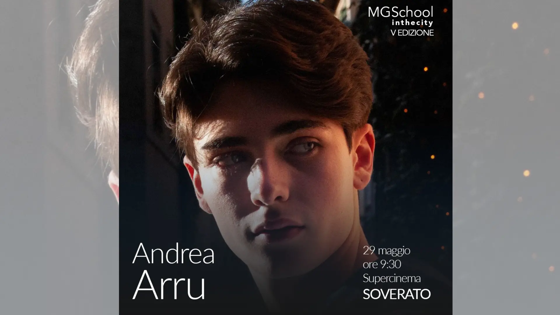 Dal set de “Il ragazzo dai pantaloni rosa” Andrea Arru a Soverato per raccontarsi agli studenti
