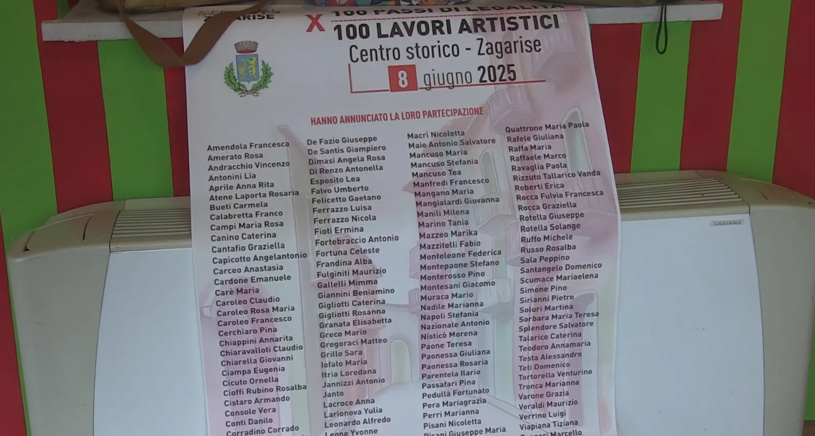 Centoquaranta artisti per “Cento passi\u00A0di legalità”,\u00A0mostra e dibattiti a Zagarise nel ricordo di Peppino Impastato ed\u00A0Emilio Ledonne\n